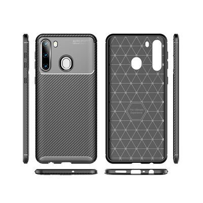 Galaxy A21 Kılıf Patinda Negro Silikon Kapak
