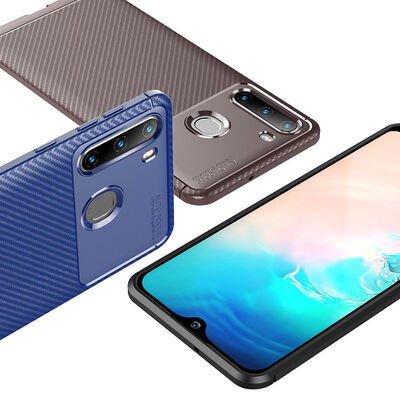 Galaxy A21 Kılıf Patinda Negro Silikon Kapak
