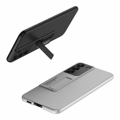 Galaxy S22 Plus Kılıf Patinda Standlı Ays Kapak