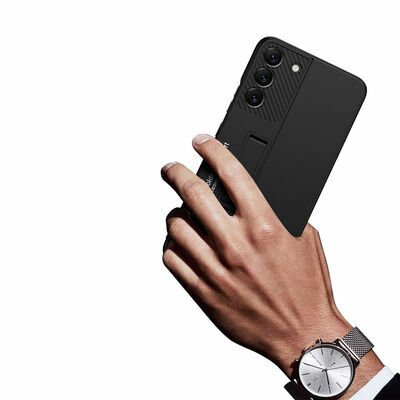 Galaxy S22 Plus Kılıf Patinda Standlı Ays Kapak