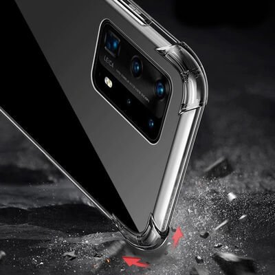 Huawei P40 Pro Kılıf Patinda Nitro Anti Shock Silikon
