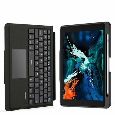 Apple iPad Pro 11 2020 (2.Nesil) Wiwu Keyboard Folio Kablosuz Klavyeli Kılıf