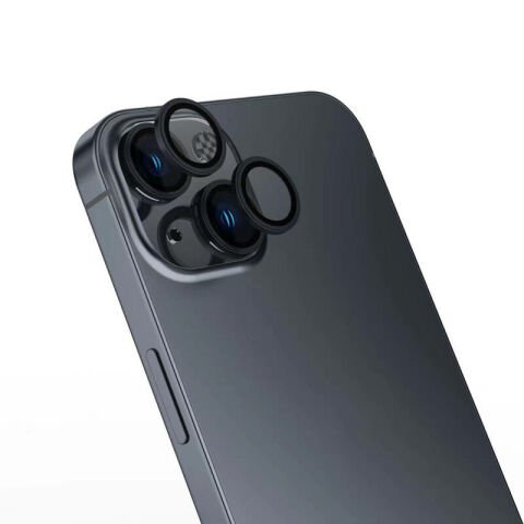 Apple iPhone 16 Patinda CL-15 Parmak İzi Bırakmayan Anti-Reflective Kamera Lens Koruyucu