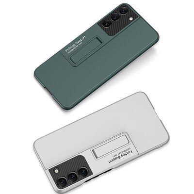 Galaxy S22 Kılıf Patinda Standlı Ays Kapak