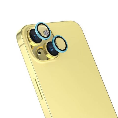 Apple iPhone 16 Patinda CL-15 Parmak İzi Bırakmayan Anti-Reflective Kamera Lens Koruyucu