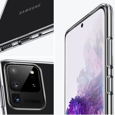 Galaxy S20 Ultra Kılıf Patinda Süper Silikon Kapak