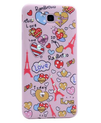 Galaxy A5 2017 Kılıf Patinda Pembiş Silikon