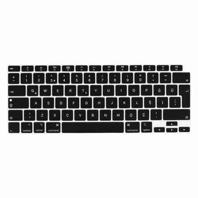 Apple Macbook 13.3' Air M1 Patinda Klavye Koruyucu Silikon Ped
