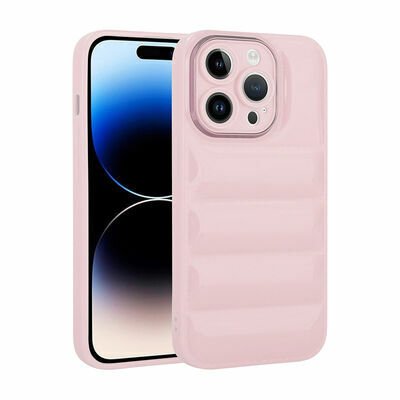 Apple iPhone 14 Pro Max Kılıf Kamera Korumalı Parlak Airbag'li Patinda Galya Kapak