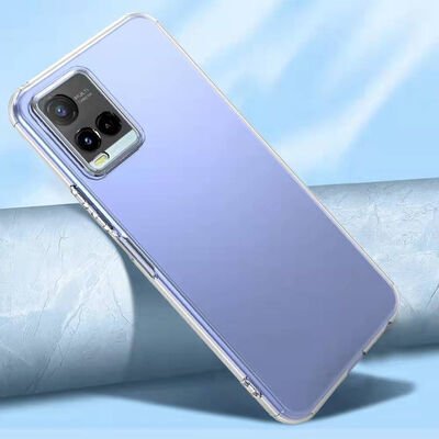 Vivo Y21S Kılıf Patinda Kamera Korumalı Süper Silikon Kapak