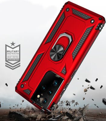 Galaxy S21 Ultra Kılıf Patinda Vega Kapak