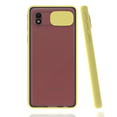 Galaxy A01 Core Kılıf Patinda Lensi Kapak