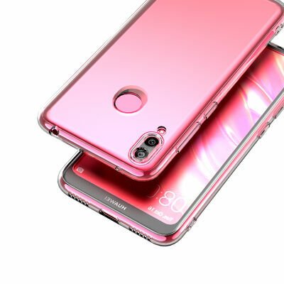 Huawei Y7 Prime 2019 Kılıf Patinda Kamera Korumalı Süper Silikon Kapak