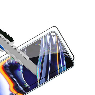 One Plus Nord N100 Patinda Kenarları Kırılmaya Dayanıklı Cam Ekran Koruyucu