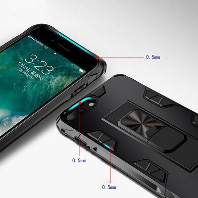 Apple iPhone 8 Plus Kılıf Patinda Volve Kapak