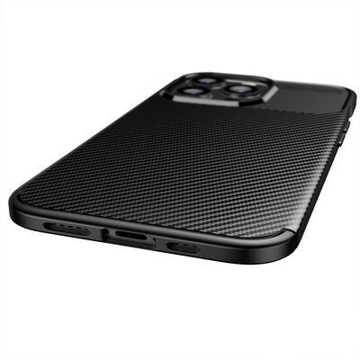 Apple iPhone 13 Pro Max Kılıf Patinda Negro Silikon Kapak