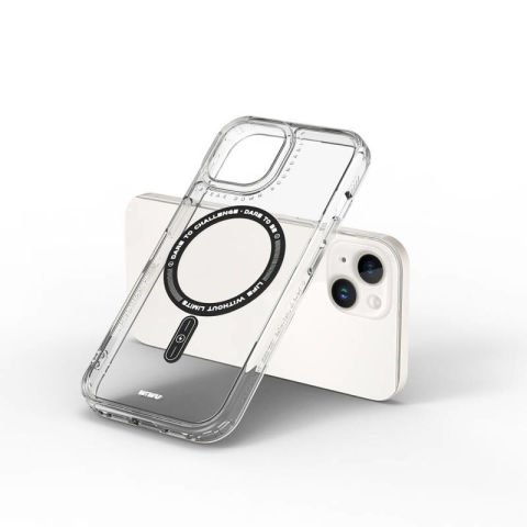 Apple iPhone 15 Kılıf Magsafe Şarj Özellikli Wiwu Basic Color J Serisi Kapak