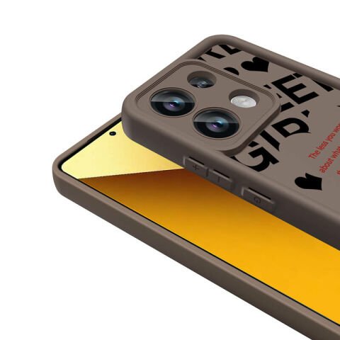 Xiaomi Redmi Note 13 Pro 4G Kılıf Kamera Korumalı Baskılı Arka Yüzey Patinda Klas Kapak
