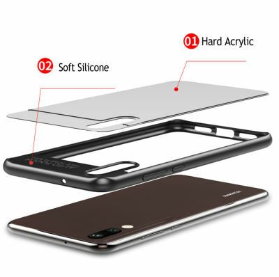 Huawei P20 Lite Kılıf Patinda Buttom Kapak