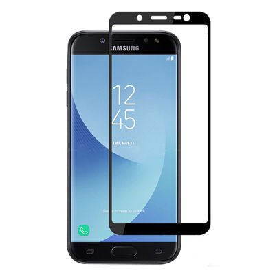 Galaxy J6 Patinda Kenarları Kırılmaya Dayanıklı Cam Ekran Koruyucu