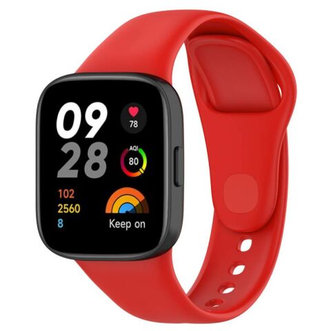 Xiaomi Redmi Watch 3 Patinda KRD-81 Silikon Kordon Lila