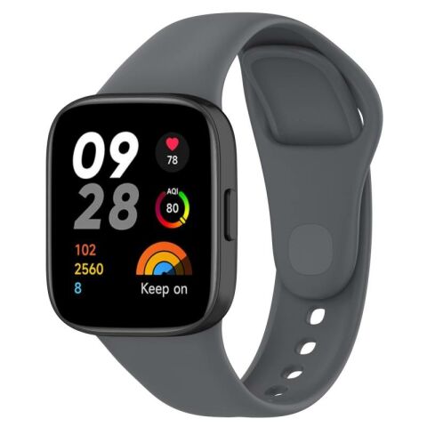 Xiaomi Redmi Watch 3 Patinda KRD-81 Silikon Kordon Lila