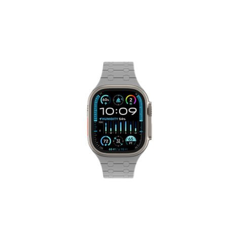 Apple Watch 10 46mm Amazingthing Smoothie Sport Magnetik Tak Çıkar Silikon Strap Kayış