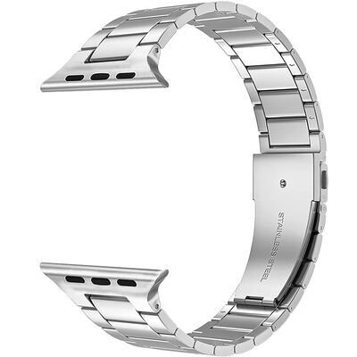 Apple Watch 42mm Wiwu Ultra Thin Steel Belt Three Beads Metal Kordon