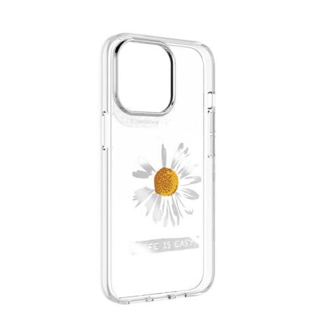 Apple iPhone 13 Pro Kılıf Çift IMD Baskılı Lisanslı Switcheasy Artist Daisy Kapak