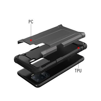Oppo Reno 5 Lite Kılıf Patinda Crash Silikon Kapak