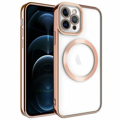 Apple iPhone 11 Pro Max Kılıf Magsafe Wireless Şarj Özellikli Patinda Setro Silikon