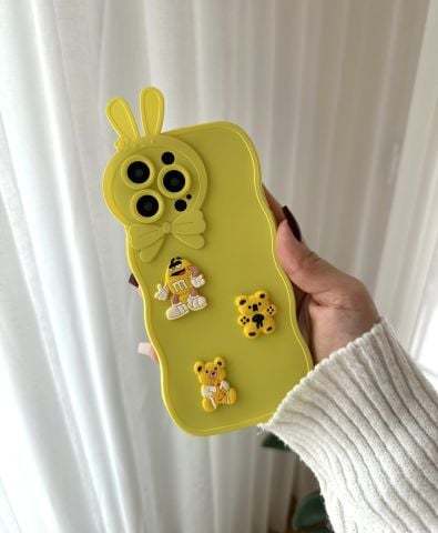 iPhone Ayıcıklı Layd Kılıf