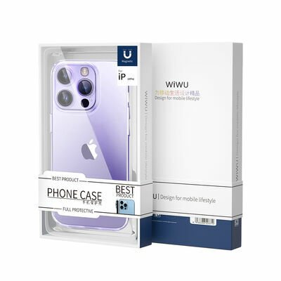 Apple iPhone 13 Pro Max Kılıf Şeffaf Airbag Tasarımlı Wiwu ZCC-108 Concise Serisi Kapak