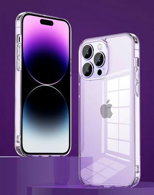 Apple iPhone 13 Kılıf Şeffaf Airbag Tasarımlı Wiwu ZCC-108 Concise Serisi Kapak