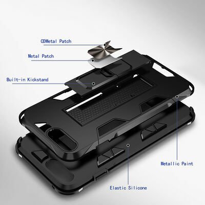 Apple iPhone 6 Plus Kılıf Patinda Volve Kapak