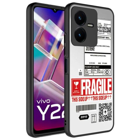 Vivo Y35 Kılıf Aynalı Desenli Kamera Korumalı Parlak Patinda Mirror Kapak