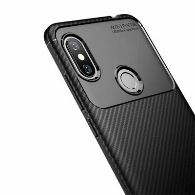 Xiaomi Redmi Note 6 Pro Kılıf Patinda Negro Silikon Kapak