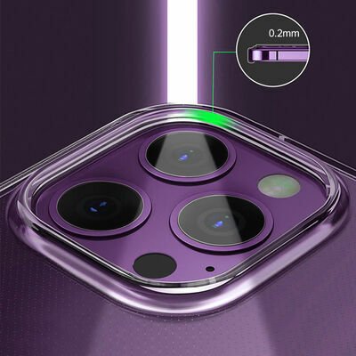 Apple iPhone 13 Pro Kılıf Şeffaf Airbag Tasarımlı Wiwu ZCC-108 Concise Serisi Kapak