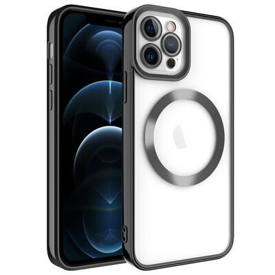 Apple iPhone 11 Pro Kılıf Magsafe Wireless Şarj Özellikli Patinda Setro Silikon