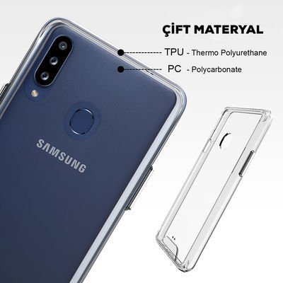 Galaxy A20S Kılıf Patinda Gard Silikon
