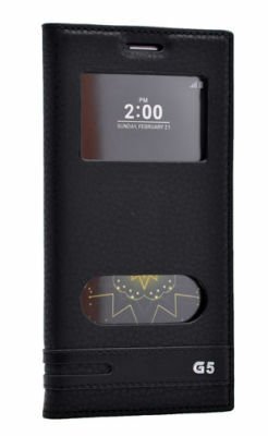 LG G5 Kılıf Patinda Elite Kapaklı Kılıf