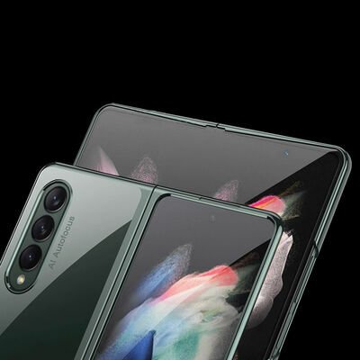 Galaxy Z Fold 3 Kılıf Patinda Kıpta Kapak