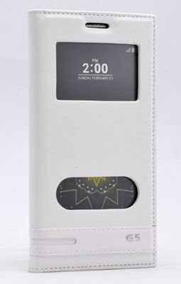 LG G5 Kılıf Patinda Elite Kapaklı Kılıf