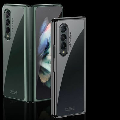Galaxy Z Fold 3 Kılıf Patinda Kıpta Kapak