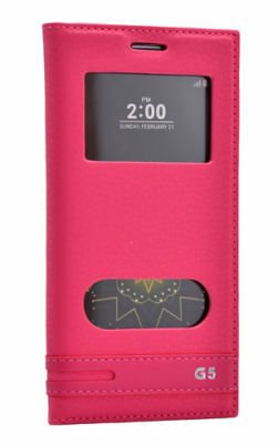 LG G5 Kılıf Patinda Elite Kapaklı Kılıf