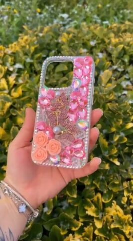 Apple iPhone 12 Pro Taşlı Butterfly Mufi Telefon Kılıfı
