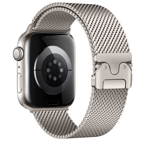 Apple Watch 40mm Patinda KRD-121 Metal Hasır Kordon