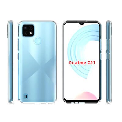 Realme C21 Kılıf Patinda Süper Silikon Kapak