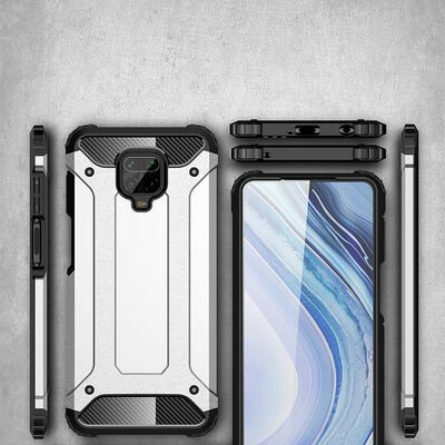 Xiaomi Redmi Note 9S Kılıf Patinda Crash Silikon Kapak
