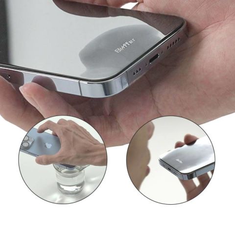 Apple iPhone 13 Patinda Hizalama Aparatlı Hadid Glass Cam Ekran Koruyucu
